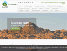 Tablet Screenshot of exytos.com